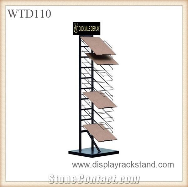 Wing Rack Waterfall Hardwood Displays Wooden Display Ladder Laminate Flooring Display Marble Slab Rack Metal Display Pebble Stands Ceramic Tile Shelf Display Easel Stand Wire Plate Stand