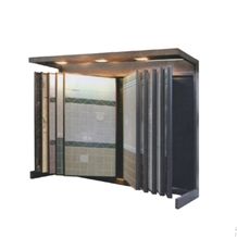 Wire Frames Sliding Display Racks for Ceramic Tile Stone Hardwood