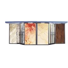 Wire Frames Sliding Display Racks for Ceramic Tile Stone Hardwood