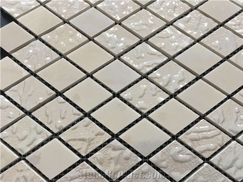 Kitchen Backsplash Glass Ceramic Mosaic