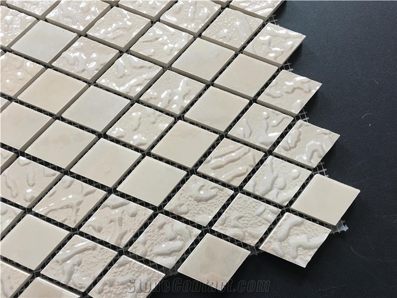 Kitchen Backsplash Glass Ceramic Mosaic