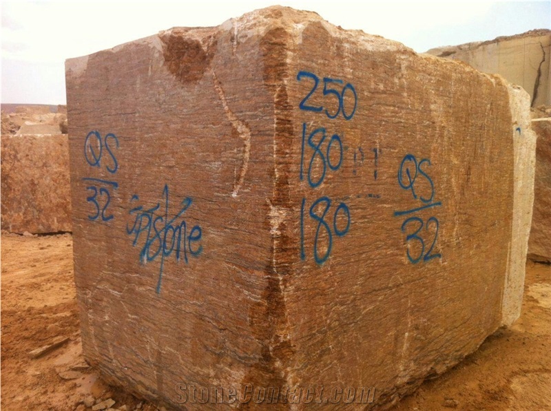 Walnut Travertine Blocks