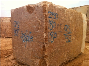 Walnut Travertine Blocks
