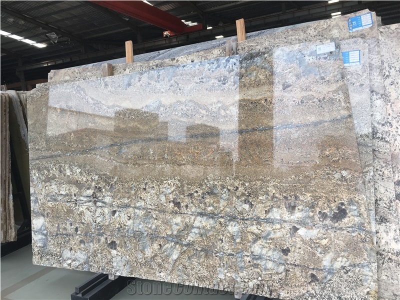 Araras Gold Granite Slab/Arara Gold/Brasil Yellow Granite
