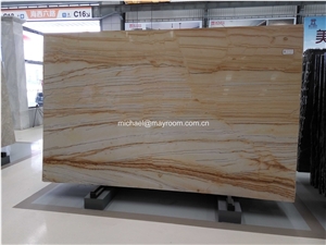 Hot Sales Products Polsihed Golden Macauba Quartzite, Gloden Quartzite, Yellow Quartzite Slab& Tiles & Cut to Size for Wall and Floor.