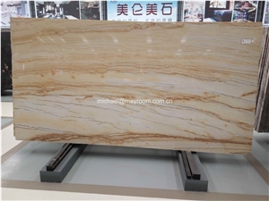 Hot Sales Products Polsihed Golden Macauba Quartzite, Gloden Quartzite, Yellow Quartzite Slab& Tiles & Cut to Size for Wall and Floor.