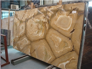 Lowest Price High Quality Brazil Polished/Yellow Quartzite/ Palomino Quartzite Slabs & Tiles & Cut to Size for Flooring and Walling, Own Factory Sales for Project/Hotel/House