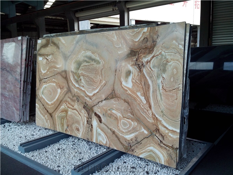 Lowest Price High Quality Brazil Polished/Yellow Quartzite/ Palomino Quartzite Slabs & Tiles & Cut to Size for Flooring and Walling, Own Factory Sales for Project/Hotel/House