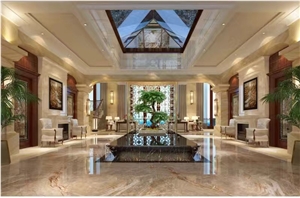 Nacarado,Crema Onicciato,Aurora Dorado/Beige/Polished/Brazil Tiles&Slabs/Bathroom, Wall Cladding, Countertops, Flooring Residential