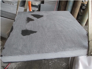 G654 Granite Mushroom Stone, Grey Granite Mushroomed Cladding