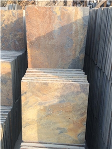 Rusty Slate Slabs & Tiles, Slate Floor Tiles