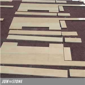 Italy Beige Travertine Vanity Tops, Italy Silver Travertine Travertino Siliva Bathroom Countertop