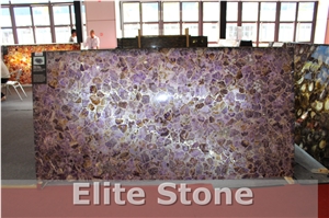 Translucent Amethyst Purple Agate Stone Gemstone Semiprecious Slabs Translucent Amethyst Purple Agate Stone Gemstone Semiprecious Slabs