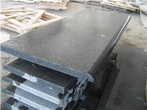 G654 China Granite for Building Stair Steps Polished and Honed Edge