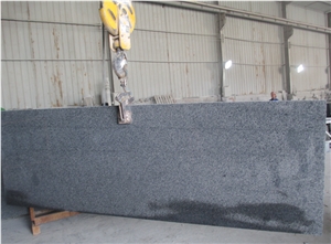 G654 China Granite for Covering Half Slabs with Thin Flowers Polished