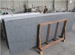 G654 China Granite for Covering Half Slabs with Thin Flowers Polished