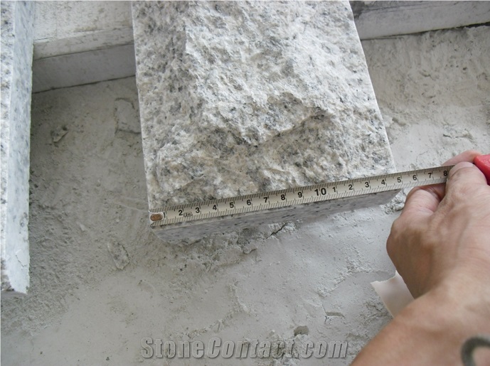 G655 China Granite for Building Mushroomed Stone Use for Wall Cladding