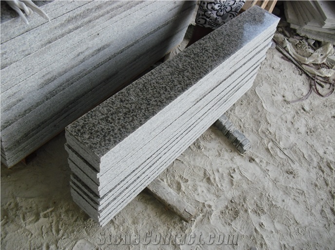 G655 China Granite for Building Stair Steps Polished Flamed