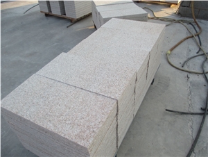 G682 China Granite for Tiles Flamed