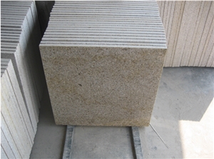 G682 Granite Tiles Polished,Flamed,(Hand)Bushhammered Natural Split Pineappled China