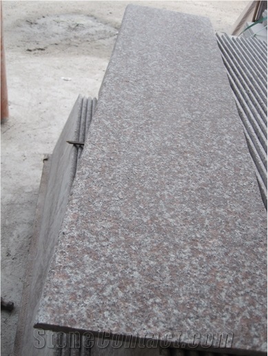 G687 China Granite for Building Stair Step Polished,Flamed,Edge Polishing