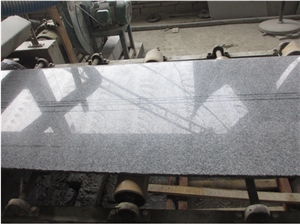 Macheng White Medium Flowers Polished Flamed Sawn Cut Granite Half Slabs China Hot Sales
