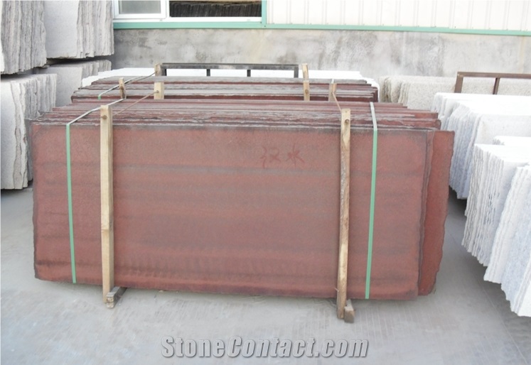 Red Granite by Colouration Big Slabs,Half Slabs,Thin Tiles Polished