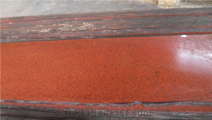 Red Granite by Colouration Big Slabs,Half Slabs,Thin Tiles Polished