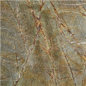 Best Quality Rain Forest Green Marble Slab/Dark Green Marble Slabs&Tiles/Big Slabs&Gangsaw Slabs&Strips(Small Slabs)&Customized/Polished Marble/Interior Decoration/Floor & Wall Covering Marble/Nature