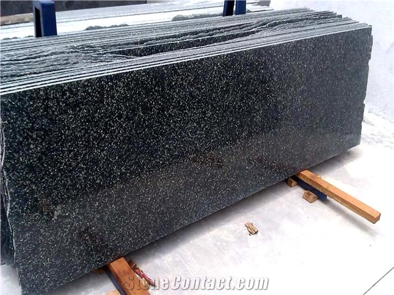 Latest Block Hassan Green Granite Polished Floor Covering Tiles, Walling Tiles and Slab