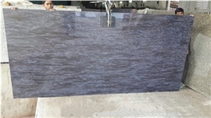 Latest Vizag Blue Granite Slabs & Tiles, India Blue Granite Polished Flooring Tiles, Customise Cutting Wall Tiles