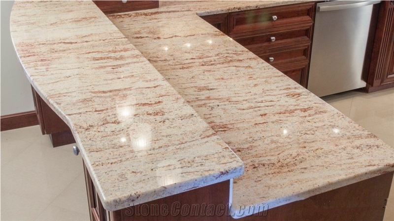 New Ivory Brown Granite Indian Polised Tiles & Slabs