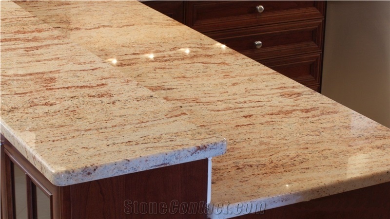 New Ivory Brown Granite Indian Polised Tiles & Slabs
