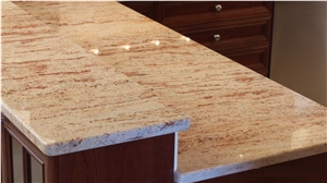 New Ivory Brown Granite Indian Polised Tiles & Slabs