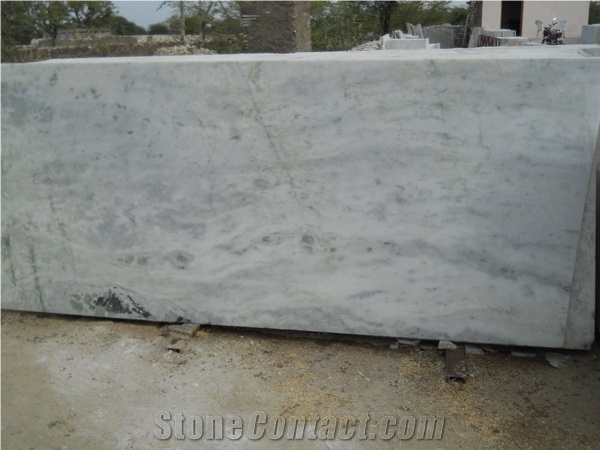 Super Quality Makrana Polished Premium White Marble Stone Tiles, Slabs