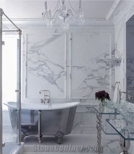 Super Quality Makrana Polished Premium White Marble Stone Tiles, Slabs