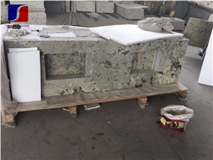 Alaska White Granite Vanity,White Counter-Top,Brazil Alaska White Alaska White Granite, Brazil Exotic White Granite,Kitchen Worktops
