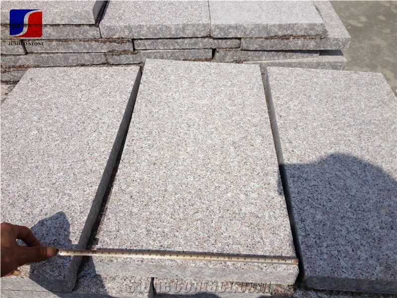Bush Hammered Granit,G664 China Luoyuan Red Granite Polished Slabs