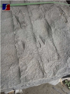 G654 Mushroom,Natural Split, Hand Cut G654,Sesame Black,Padang Grey,Dark Gray Cut to Size Wall Cladding Granite, Pavement, Garden Landscaping Decorative Stone