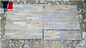 Rusty Slate,Natural Stone,Stone Wall Clading,China Multicolor Slate,Cultured Slate,Culture Slate Veneer,Stone Ledges,Rusty Slate Stack Stone