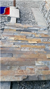 Rusty Slate,Natural Stone,Stone Wall Clading,China Multicolor Slate,Cultured Slate,Culture Slate Veneer,Stone Ledges,Rusty Slate Stack Stone