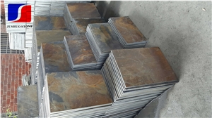 Rusty Slate,Natural Stone,Stone Wall Clading,China Multicolor Slate,Cultured Slate,Culture Slate Veneer,Stone Ledges,Rusty Slate Stack Stone