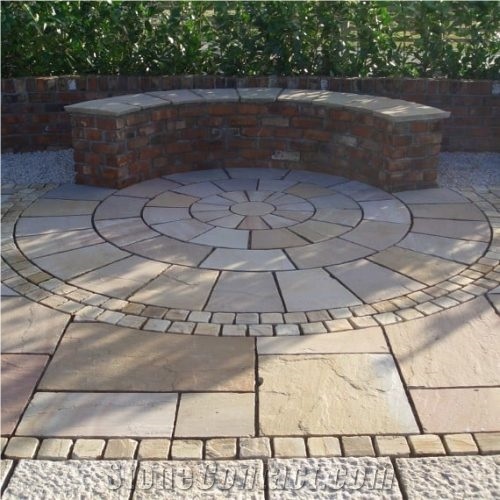 Sandstone Pavers, Exterior Pattern