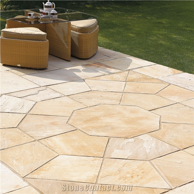 Sandstone Pavers, Exterior Pattern