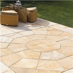Sandstone Pavers, Exterior Pattern
