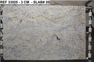 Bianco Fantastico Granite 3cm Polished Slabs