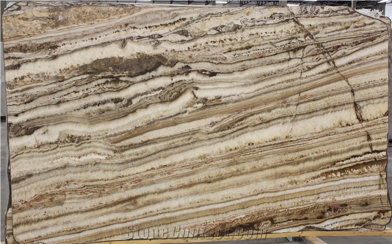 Cafe Emperador Onyx Slabs 2cm Polished