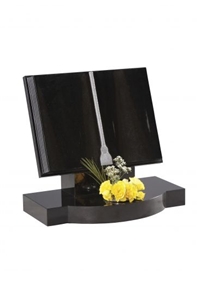 Solid Indian Black Granite Shaped Book Set