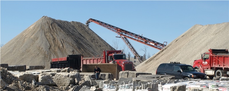 Papineau Granite Custom Sized Crushed Aggregates