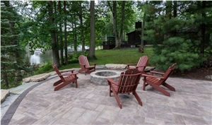 Indiana Limestone Patio Pattern